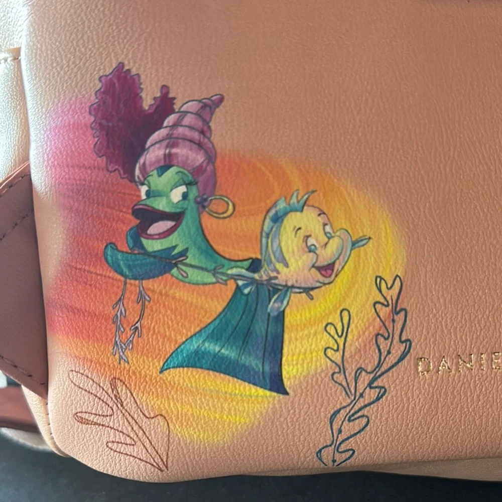 Danielle Nicole Disney Little Mermaid Backpack NWT